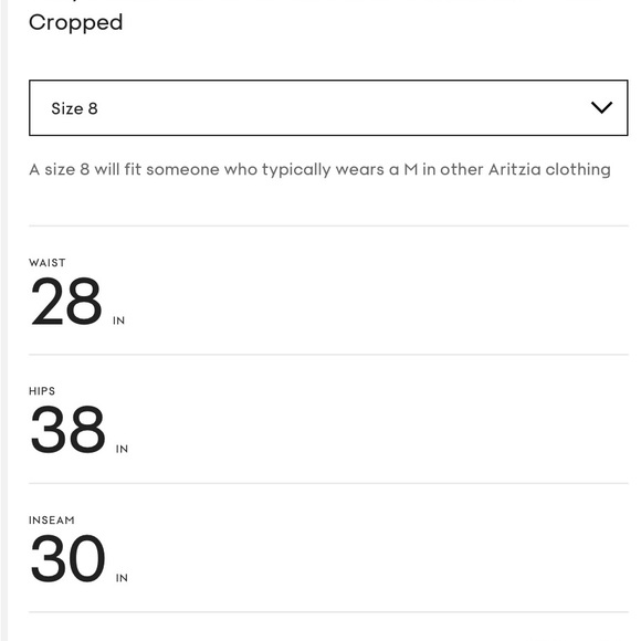 Wilfred Effortless pants: linen, cropped, size 8 - Picture 6 of 9